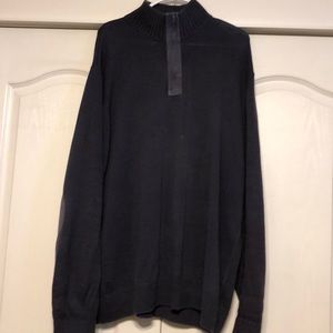 Nice Johnston Murphy quarter zip sweater